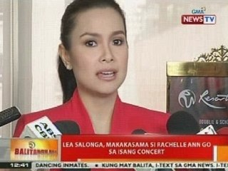 BT: Lea Salonga, makakasama si Rachelle Ann Go sa isang concert
