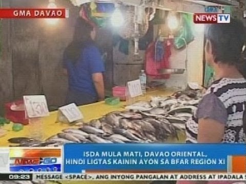NTG: BFAR Region XI: Isda mula Mati, Davao Oriental, hindi ligtas kainin