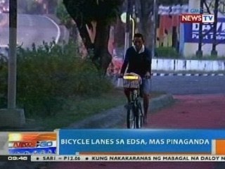 NTG: Bicycle lanes sa EDSA, mas pinaganda
