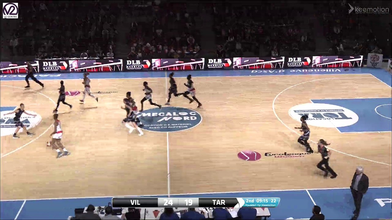 LFB 16/17 - J14 : résumé Villeneuve d'Ascq - Tarbes