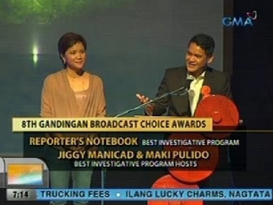 UB: Mga programa at personalidad ng GMA 7 at GMA News TV, wagi sa Gandingan Broadcast Choice Awards