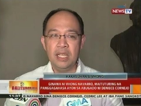 Ginawa ni Vhong Navarro, maituturing na panggagahasa ayon sa Abugado ni Deniece Cornejo