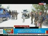 BP: 3 kumpirmadong patay sa sagupaan ng militar at BIFF sa Maguindanao