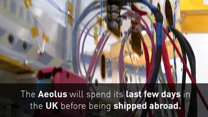 Revolutionary wind-sensing satellite to leave the UK