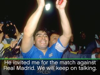 Maradona intends to work with Napoli