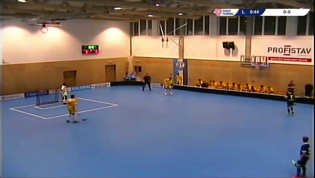Le toit d'un gymnase s'effondre en plein match de floorball