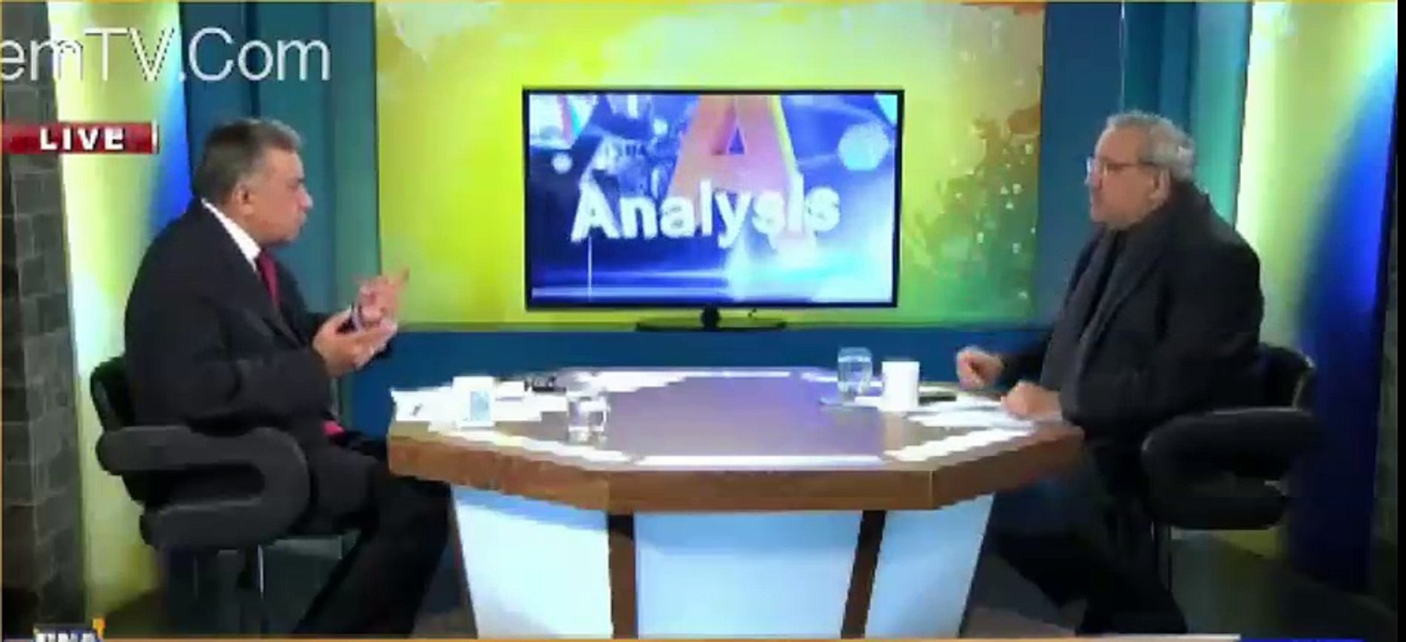 Arif Nizami and Ch Ghulam Hussain's interesting conversation