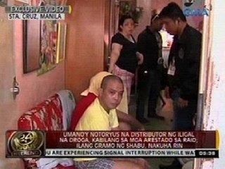 24 Oras: Umano'y notoryus na distributor ng iligal na droga, kabilang sa mga arestado sa raid