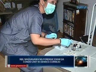 Saksi: NBI, nagsagawa ng forensic exam sa condo unit ni Deniece Cornejo