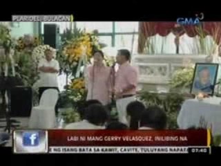 24 Oras: Labi ni Mang Gerry Velasquez, inilibing na