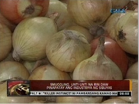 24 Oras: Smuggling, pinapatay na rin daw ang industriya ng sibuyas