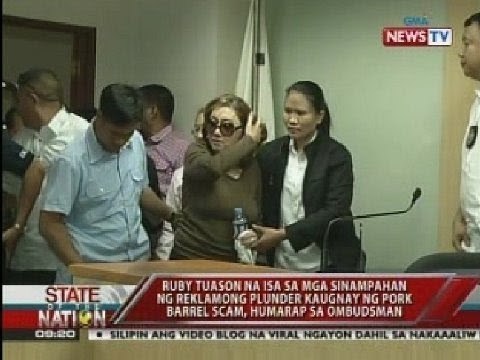 Ruby Tuason isa sa mga sinampahan ng reklamong plunder kaugnay ng pork barrel scam