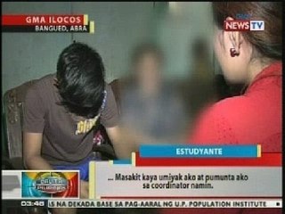 BP: 16-anyos na estudyante sa Abra, sinikmurahan umano ng kanilang principal