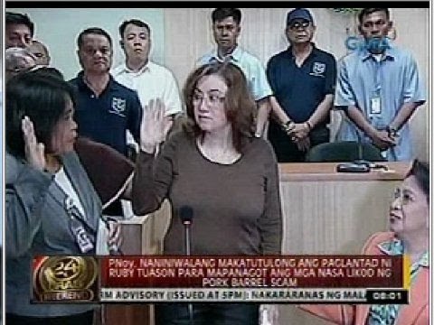24oras: PNoy, naniniwalang makatutulong ang paglantad ni Ruby Tuason sa imbestigasyon sa PDAF scam