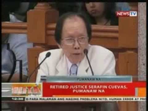 BT: Retired Justice Serafin Cuevas, pumanaw na