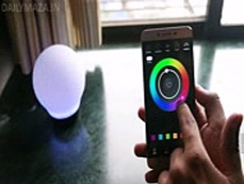 Color Changing LED Bulb + Bluetooth Speaker
