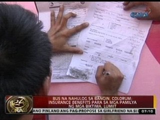 Bus na nahulog sa bangin, colorum; insurance benefits para sa mga pamilya ng mga biktima, lumiit
