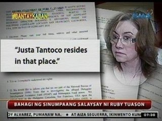 Chief-of-Staff noon ni Dating Sen. Loi Ejercito, idinawit ni Ruby Tuason sa PDAF Scam