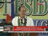 QRT: PNoy, nanawagan ng suporta para sa Bangsamoro comprehensive peace agreement