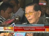 BT: Sen. Enrile, itinangging naka-transaksyon si Ruby Tuason