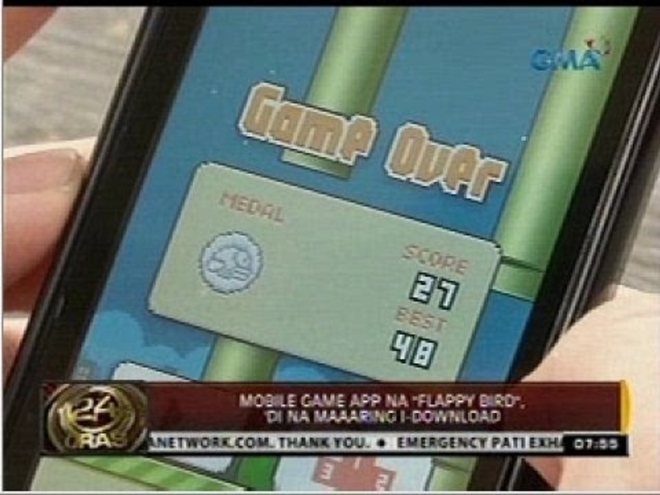 Sona: Mobile game na Flappy Bird tinanggal ng game developer sa mga App Store