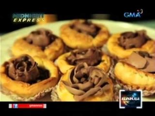 Saksi: Chocolate flower tart, pwedeng pang-Valentines gift
