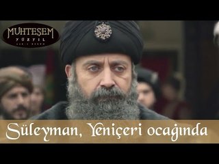 Süleyman Yeniçeri Ocağını Ziyaret Ediyor - Muhteşem Yüzyıl 121.Bölüm