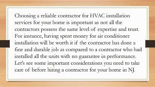How To Choose The Right HVAC Installation Contractor For Your Home