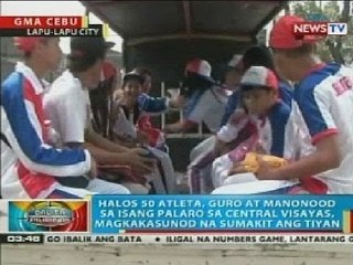 Halos 50 kalahok at manonood sa isang palaro magkakasunod na sumakit ang tiyan