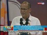 BP: PNoy, naniniwalang 'di pwedeng maging state witness sa pork barrel scam si Napoles