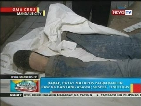 BP: Babae, patay matapos pagbabarilin umano ng kanya asawa sa Mandaue City; suspek, tinutugis