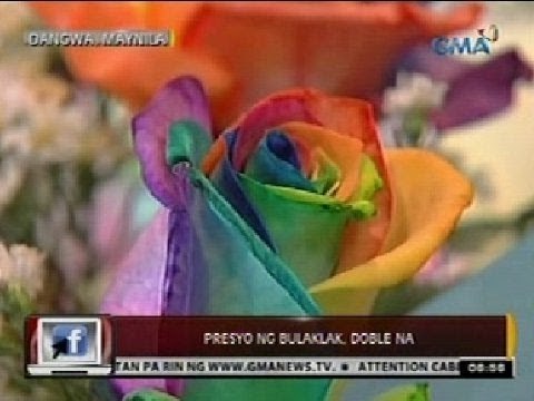 24 Oras: Presyo ng bulaklak, doble na