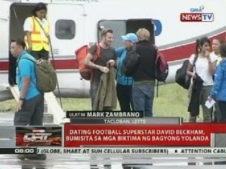 QRT: Dating football superstar David Beckham, bumisita sa mga biktima ng Bagyong Yolanda