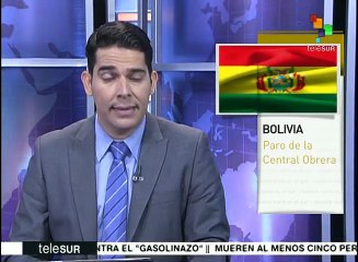 Central Obrera Boliviana realizará paro de 24 horas