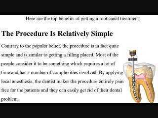 The Unbelievable Benefits of Root Canal Therapy