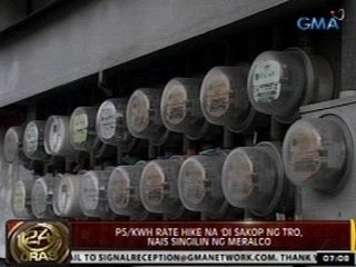 P5/kWh rate hike na 'di sakop ng TRO, gustong singilin ng Meralco