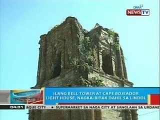 BP: Ilang bell tower at Cape Bojeador lighthouse sa Ilocos Norte, nagka-bitak dahil sa lindol