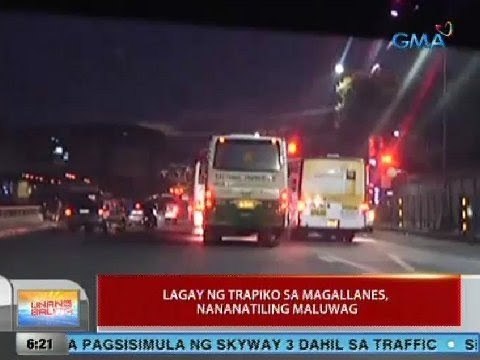 UB: Lagay ng trapiko sa Magallanes, nananatiling maluwag