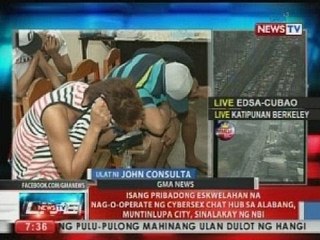 NTVL: Isang private school na nag-o-operate ng cybersex chat hub sa Alabang, sinalakay