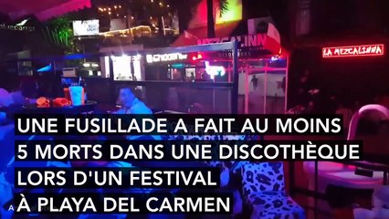 Une fusillade éclate dans une boîte de nuit au Mexique
