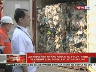 QRT: Canadian firm na nag-angkat ng 50 container vans ng basura, inireklamo ng smuggling