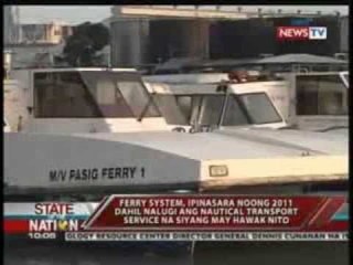Pasig River Ferry, isinusulong na buksang muli para maging alternative transportation