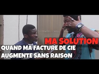 SA C KOI SA ENKOR-IL A TROUVE LA SOLUTION FACE A L'AUGMENTATION DE LA FACTURE (CIE)