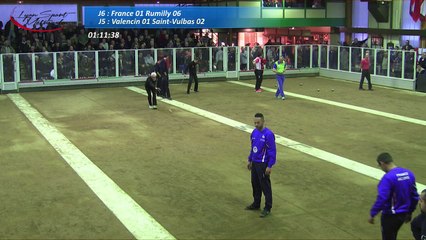 secondes parties, 36ème Trophée Charles Béraudier, Sport Boules, Lyon 2017