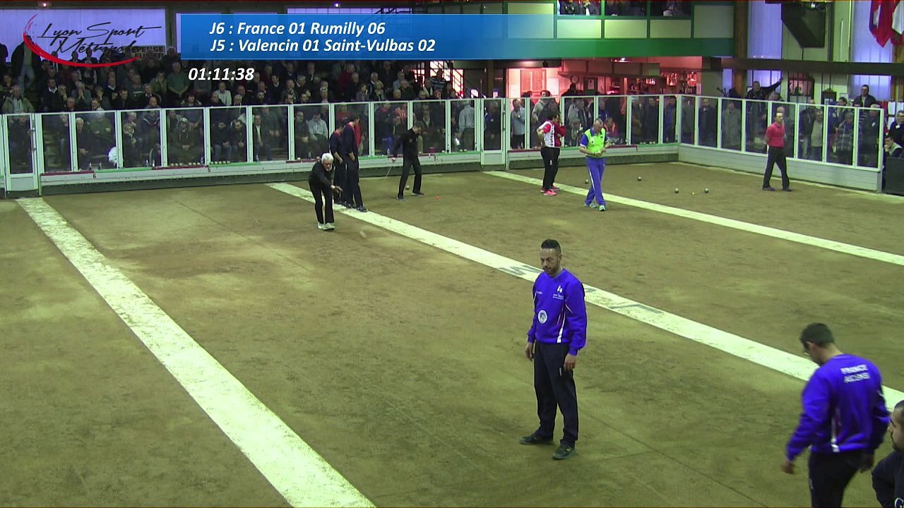 secondes parties, 36ème Trophée Charles Béraudier, Sport Boules, Lyon 2017