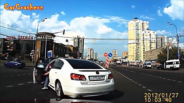 Car Crash Compilation Russian Car Crashes Truck Accidents Road Rage 2014 #28