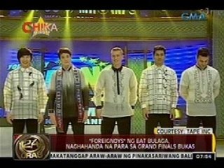 24oras:  "Foreignoys" ng Eat Bulaga, naghahanda na para sa grand finals bukas