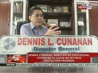 QRT: Dennis Cunanan, binigyan ng provisional coverage sa ilalim ng witness protection program