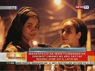 BT: Magkapatid na indie filmmaker na dinukot umano ng Abu Sayyaf noong June 2013, laya na