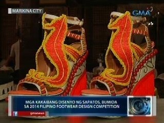 Saksi: Mga kakaibang disenyo ng sapatos, bumida sa 2014 Filipino Footwear Design Competition